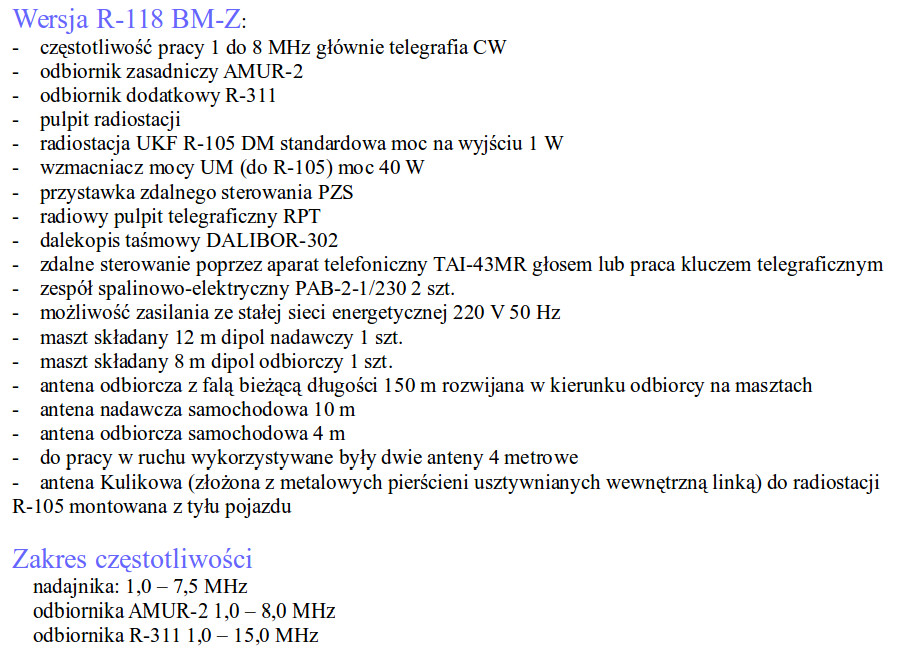 Radiostacja R-118. 2014 rok. Praca Karol Placha Hetman