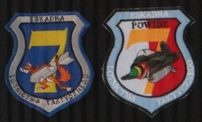 Godło 7 Eskadry Lotnictwa Taktycznego