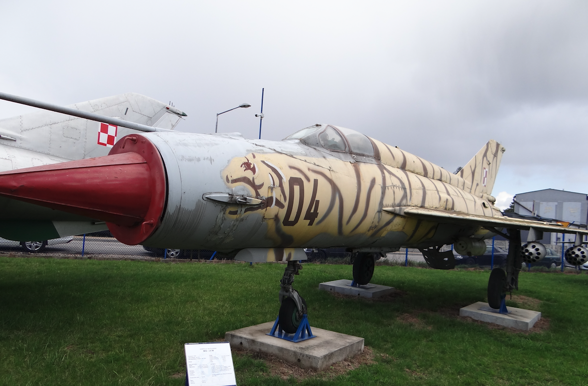 MiG-21 M nb 1808 nr 961808. Nb 04. Dęblin 2017 year. Photo by Karol Placha Hetman