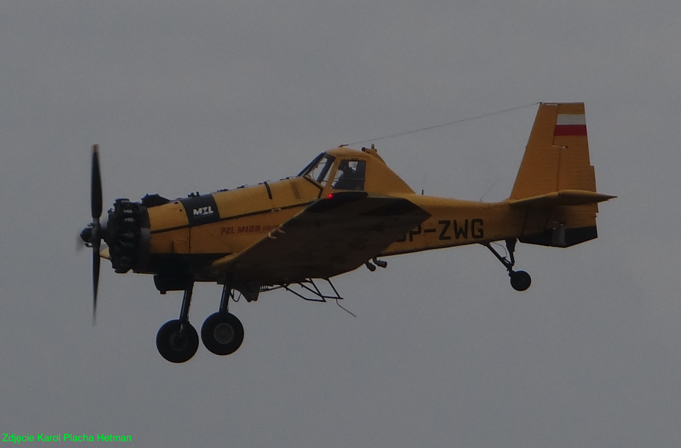 PZL Mielec M-18 Dromader. SP-ZWG. 2023 rok. Zdjęcie Karol Placha Hetman