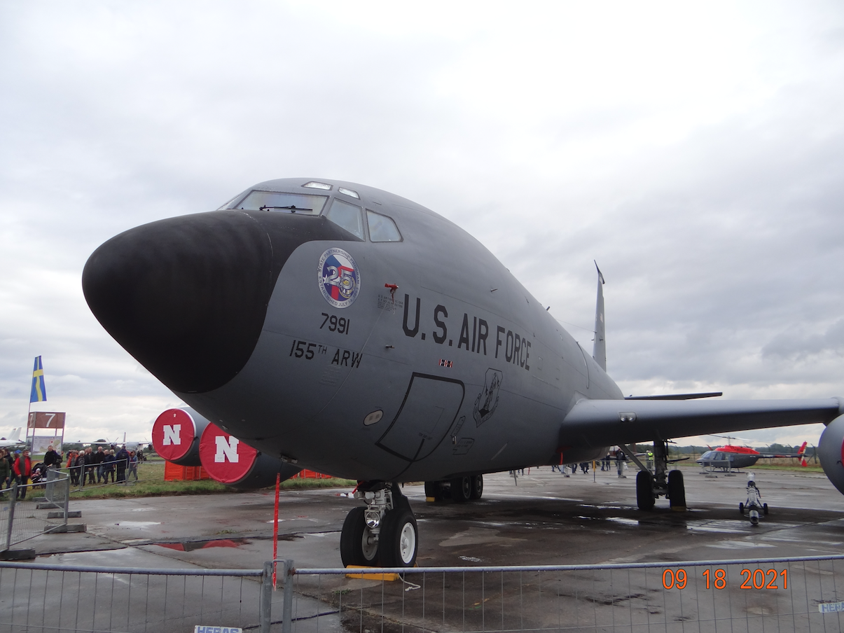 Boeing KC-135 Stratotanker. 2021 rok. Zdjęcie Karol Placha Hetman