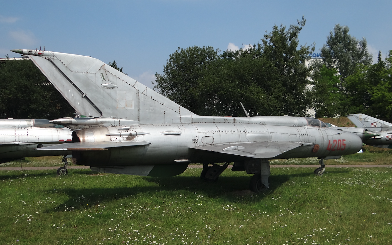 MiG-21 PFM nb 4205. Czyżyny 2019 rok. Zdjęcie Karol Placha Hetman