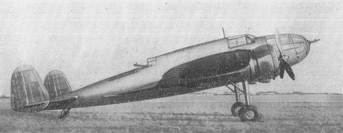 PZL-37 B Łoś. 1938 year. Photo of LAC
