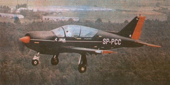 PZL-130 nr 004 rejestracja SP-PCC. 1985 rok. Zdjęcie LAC