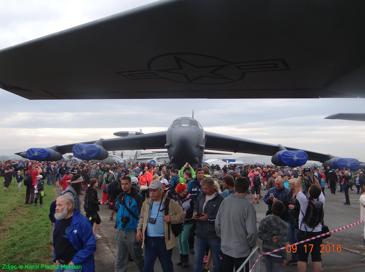 Boeing B-52. 2016 rok. Zdjęcie Karol Placha Hetman