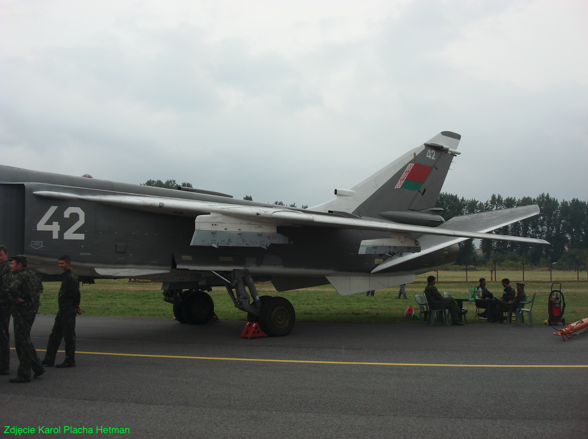 Suchoj Su-24. 2009 rok. Zdjęcie Karol Placha Hetman