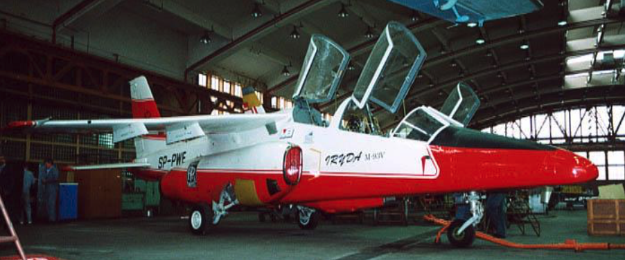 I-22 M-93 V No. 1 ANPB 1-01 (previously 1 ANP 01-06) registration of SP-PWE with Rolls-Royce Viper 545 engines. Mielec 1996. Photo of LAC