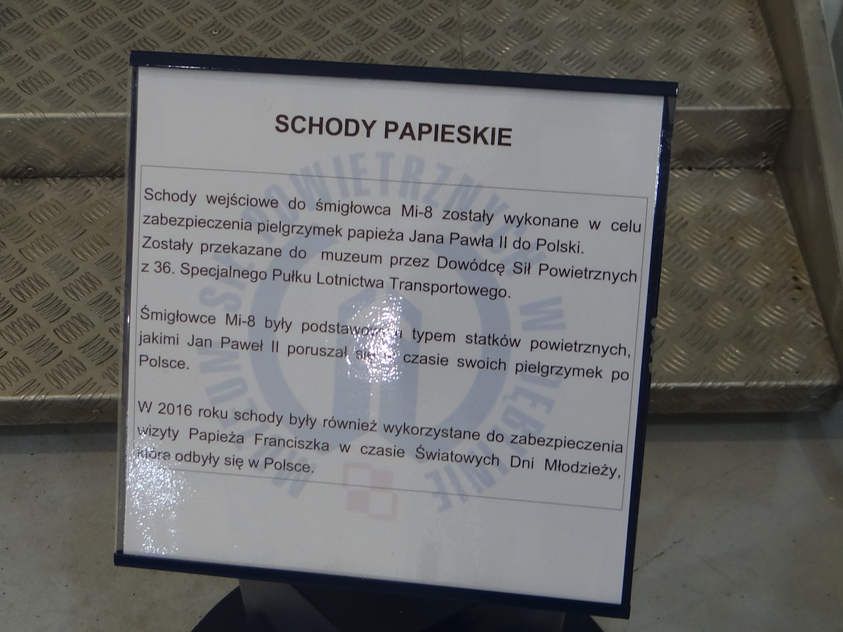 Schody Papieskie. Dęblin 2017 rok Zdjęcie Karol Placha Hetman