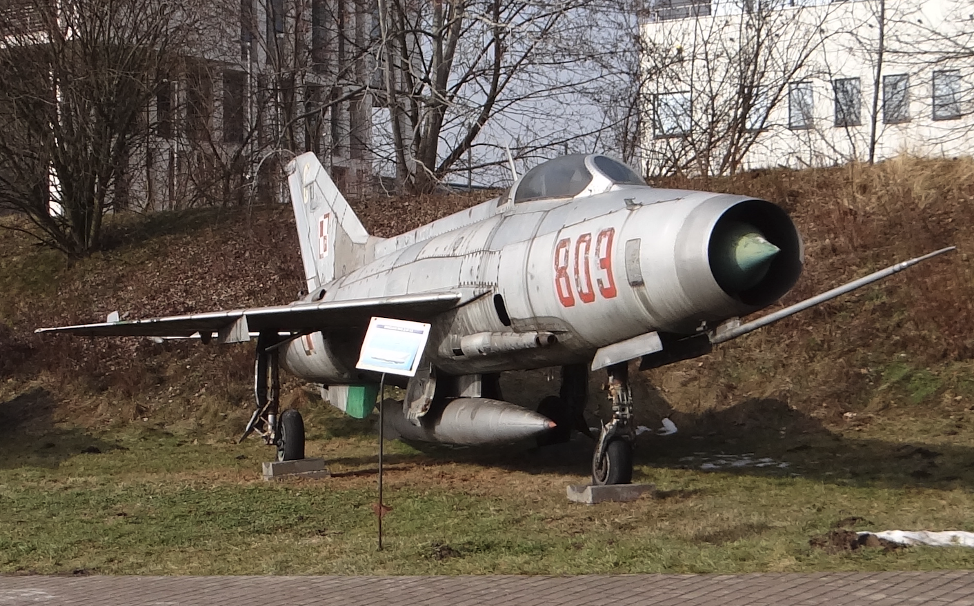 MiG-21 F-13 nr 740809 nb 809. Czyżyny 2021. Photo by Karol Placha Hetman
