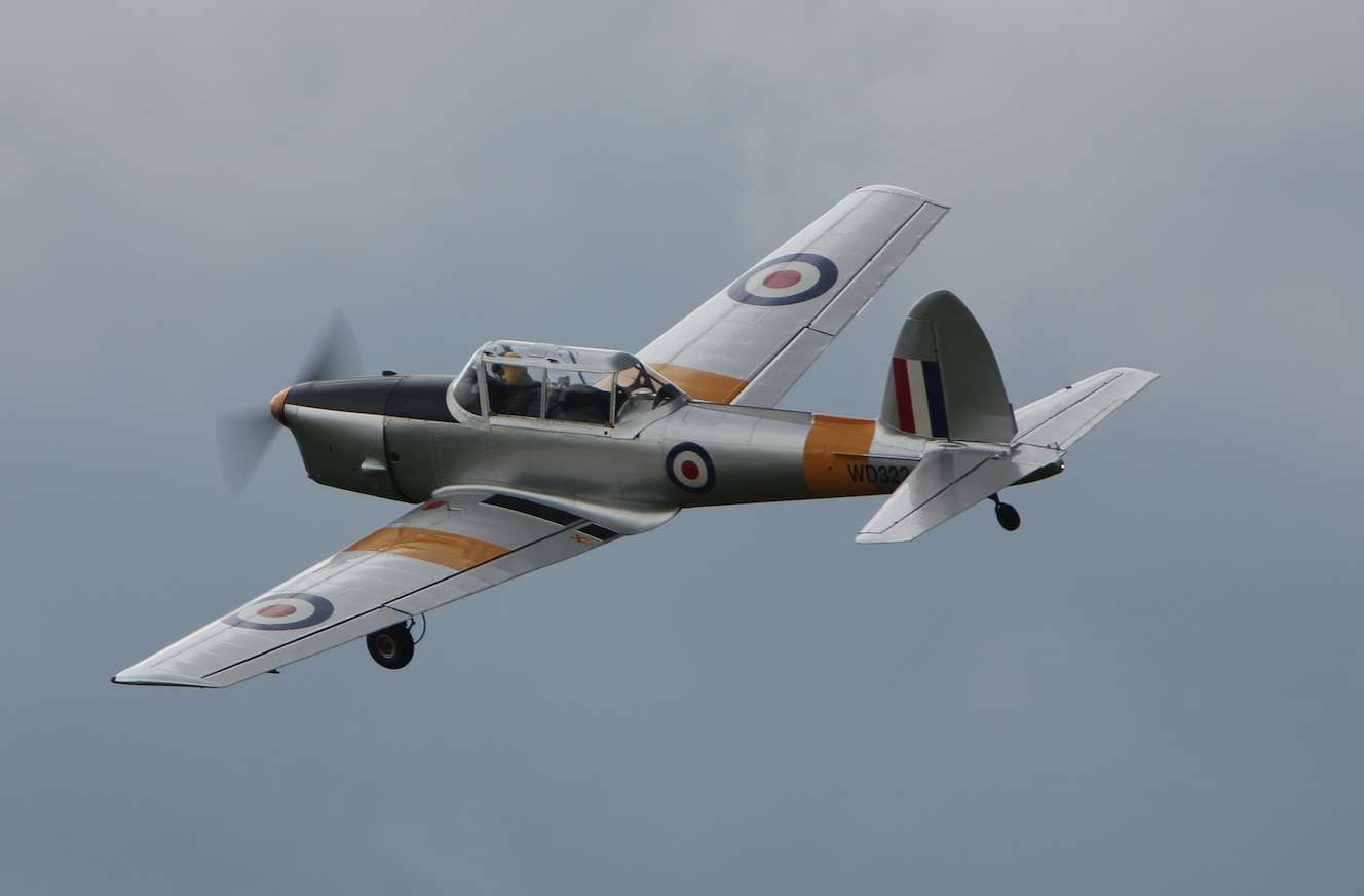 De Havilland Canada DHC-1 Chipmunk. 2017 rok. Zdjęcie Waldemar Kiebzak