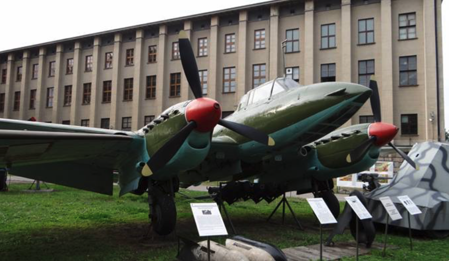 Pe-2 Polish Army Museum. 2012 year. Photo by Karol Placha Hetman