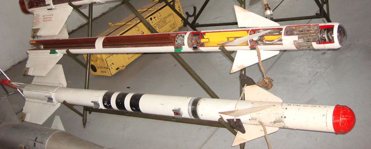 Pocisk rakietowy R-3S. 2007 rok. Zdjęcie Karol Placha Hetman