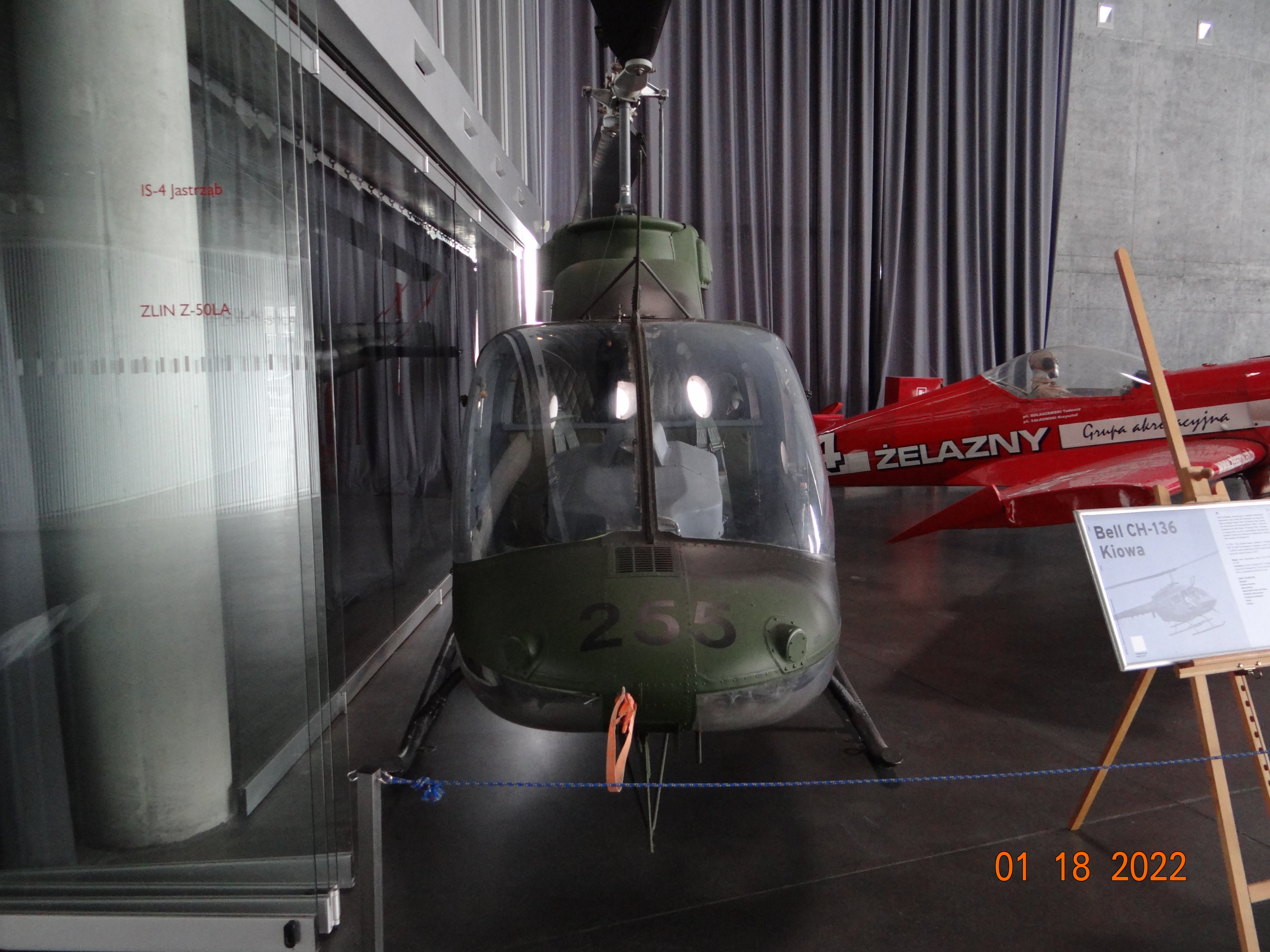Bell CH-136 Kiowa. 2022 rok. Zdjęcie Karol Placha Hetman