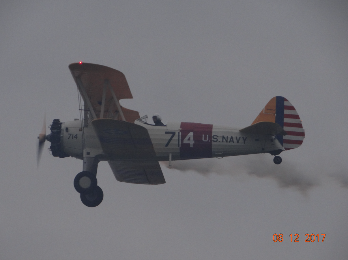 Boeing Stearman Model 75 N2S-3, SP-YWW. 2017 rok. Zdjęcie Karol Placha Hetman