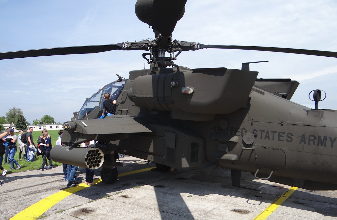 Boeing AH-64 Apache. Inowrocław. 2019 rok. Zdjęcie Karol Placha Hetman