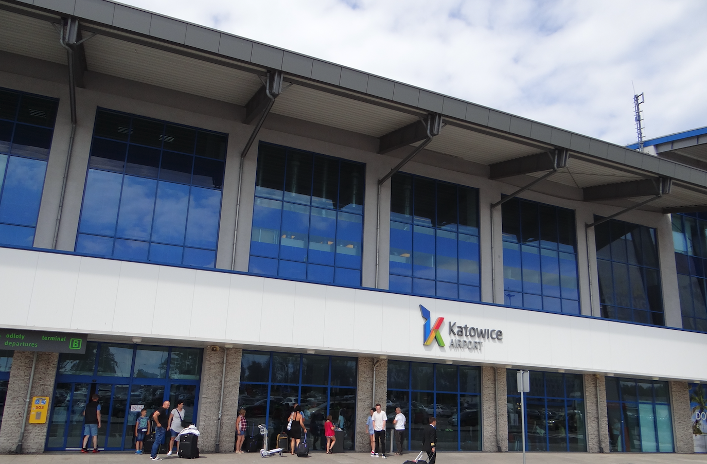 The airport Katowice Pyrzowice. 2019. Photo by Karol Placha Hetman