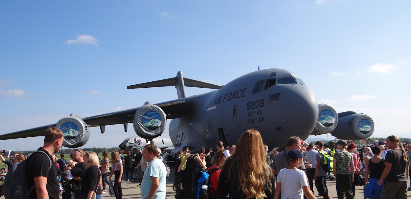 Boeing C-17 Globemaster III. 2018 year. Photo by Karol Placha Hetman