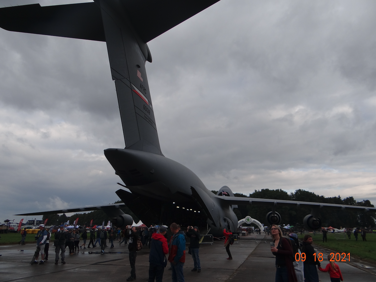 Lockheed C-5 M Galaxy. 2021 rok. Zdjęcie Karol Placha Hetman