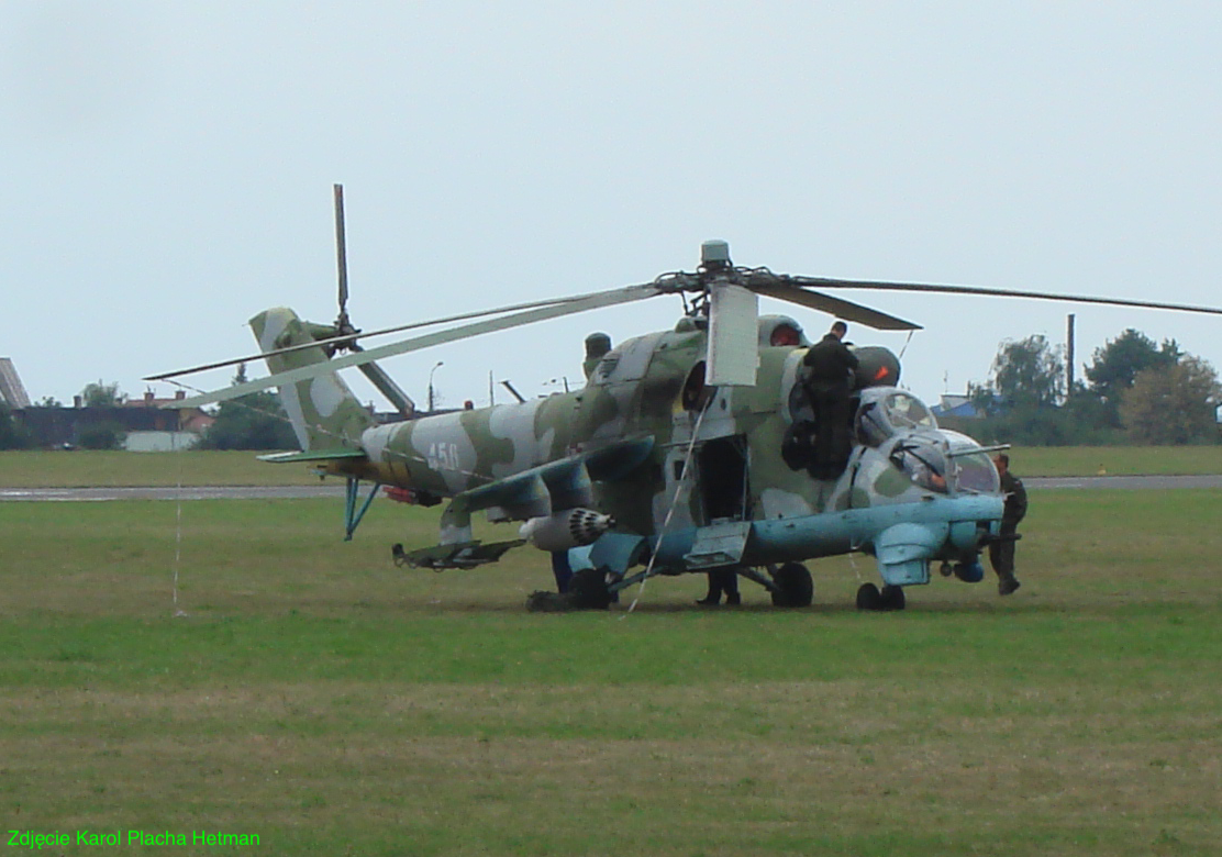 Mil Mi-24 Nb 456. 2007 year. Photo by Karol Placha Hetman