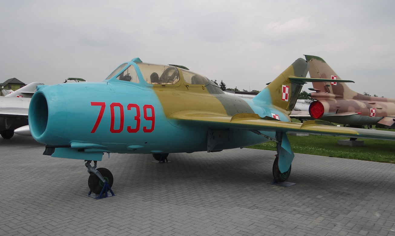 MiG-15 UTI nb 7039. 2017 rok. Zdjęcie Karol Placha Hetman