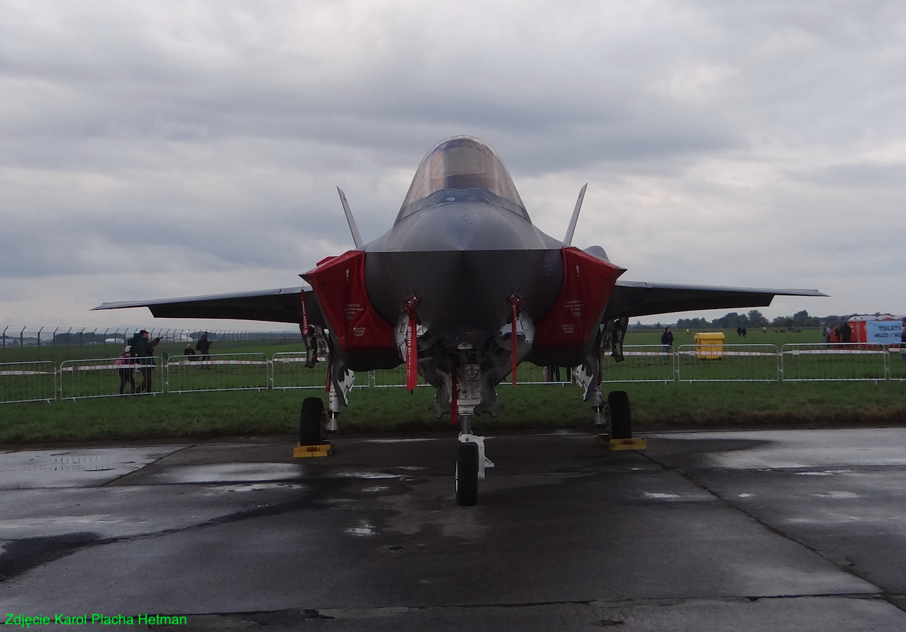 Lockheed F-35A. 2021 year. Photo by Karol Placha Hetman