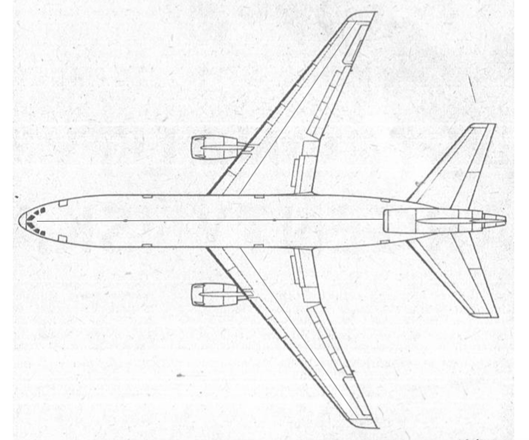 McDonnell Douglas DC-10. 1977. The work of Karol Placha Hetman