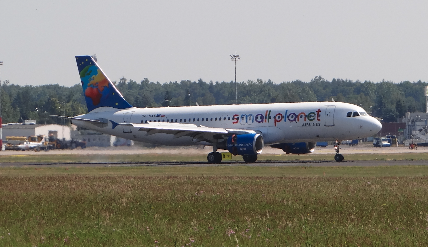 Airbus A-320-232 rejestracja SP-HAE. 2015 rok. Zdjęcie Karol Placha Hetman