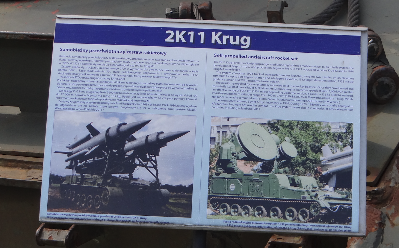 The 2K11 Krug system. 2019 year. Photo by Karol Placha Hetman