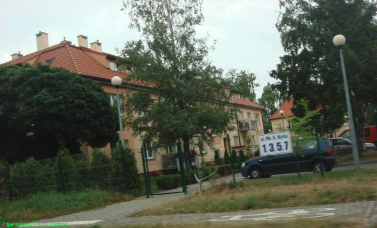 One of the apartment blocks on Colonel Karol Myrka Street. 2010. Photo by Karol Placha Hetman