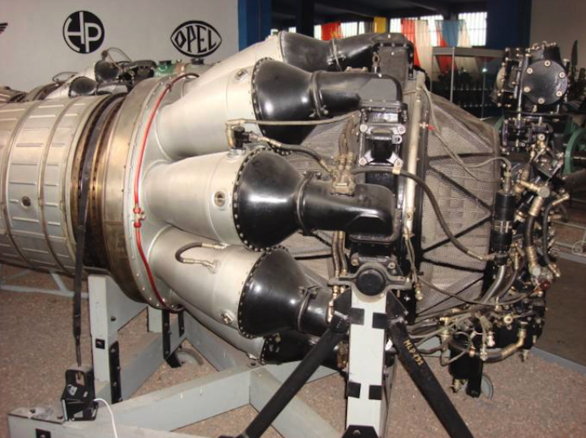 The turbojet engine. 2008 year. Photo by Karol Placha Hetman