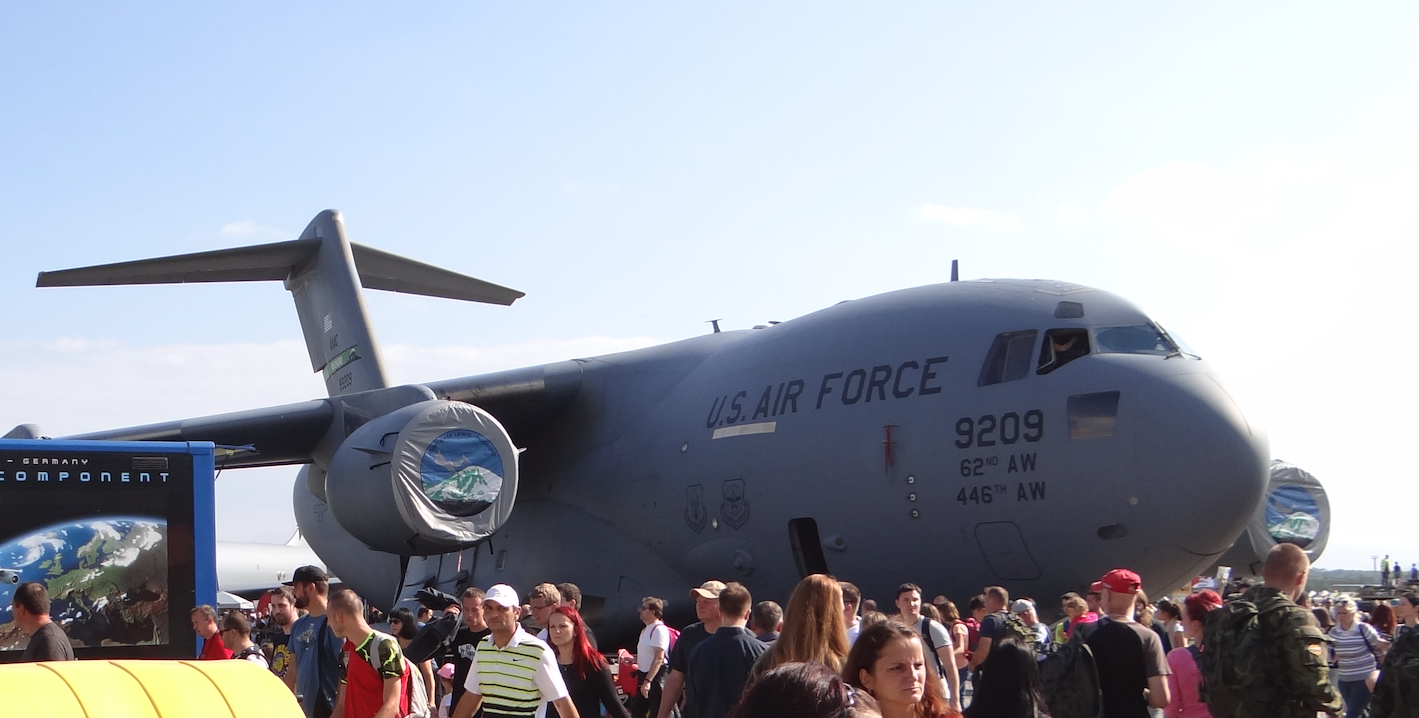 Boeing C-17 Globemaster III. 2018 year. Photo by Karol Placha Hetman