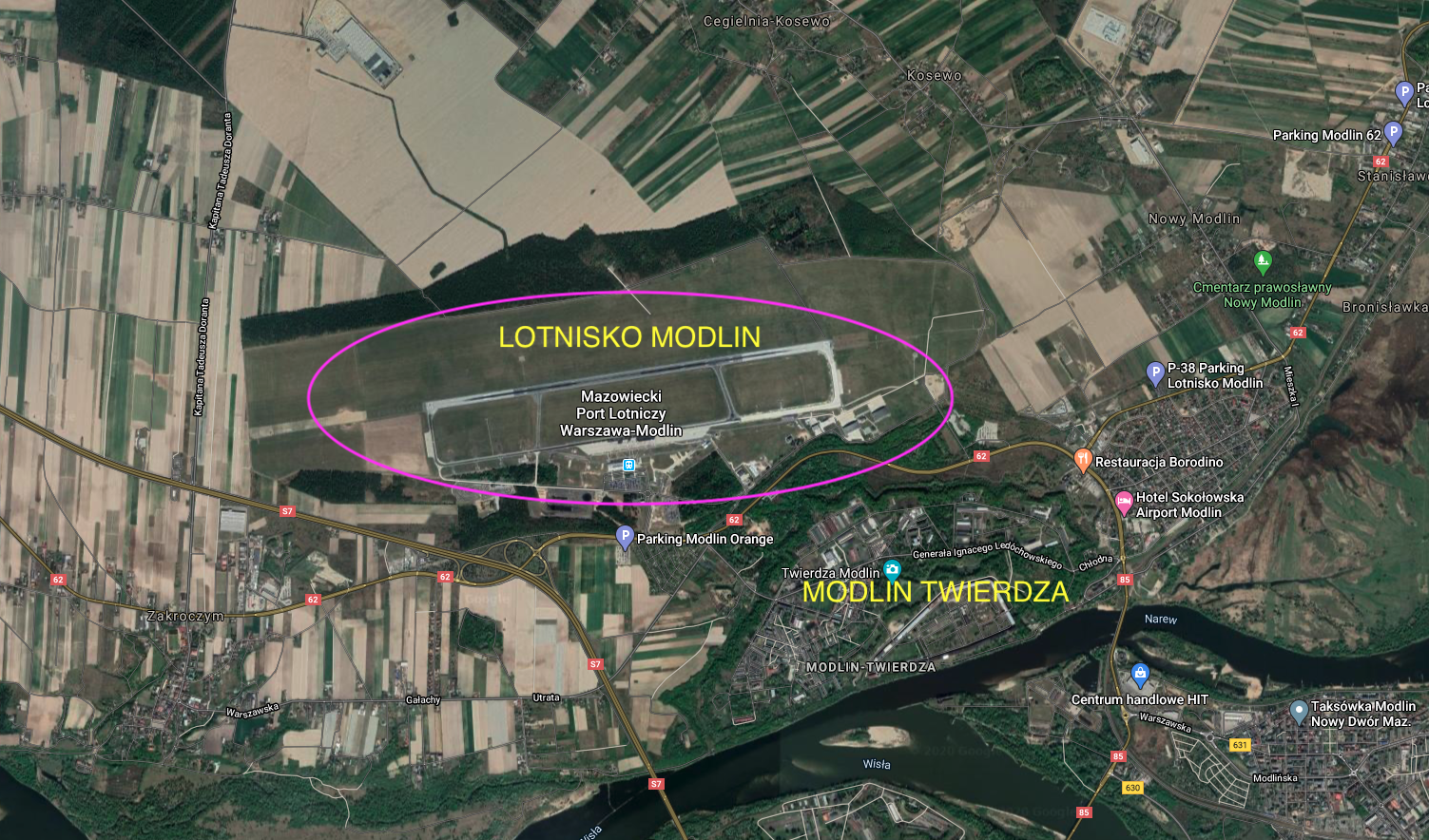 Modlin Airport. 2009. The work of Karol Placha Hetman