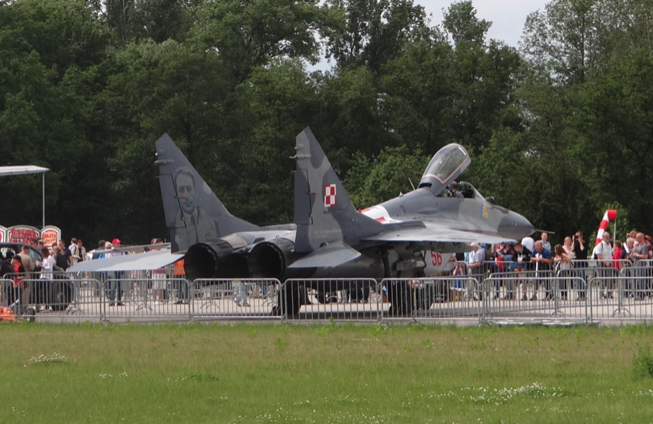 MiG-29 nb 56. 2014 rok. Zdjęcie Karol Placha Hetman