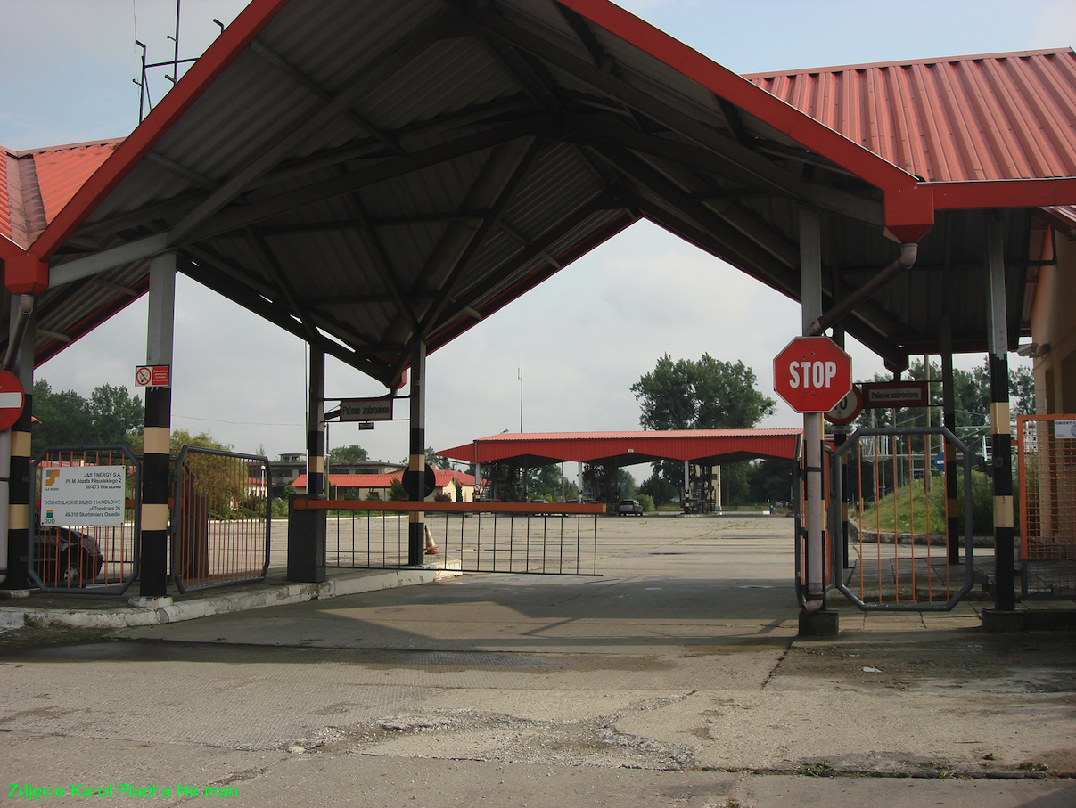 Brzeg airport. Fuel base. 2010. Photo by Karol Placha Hetman