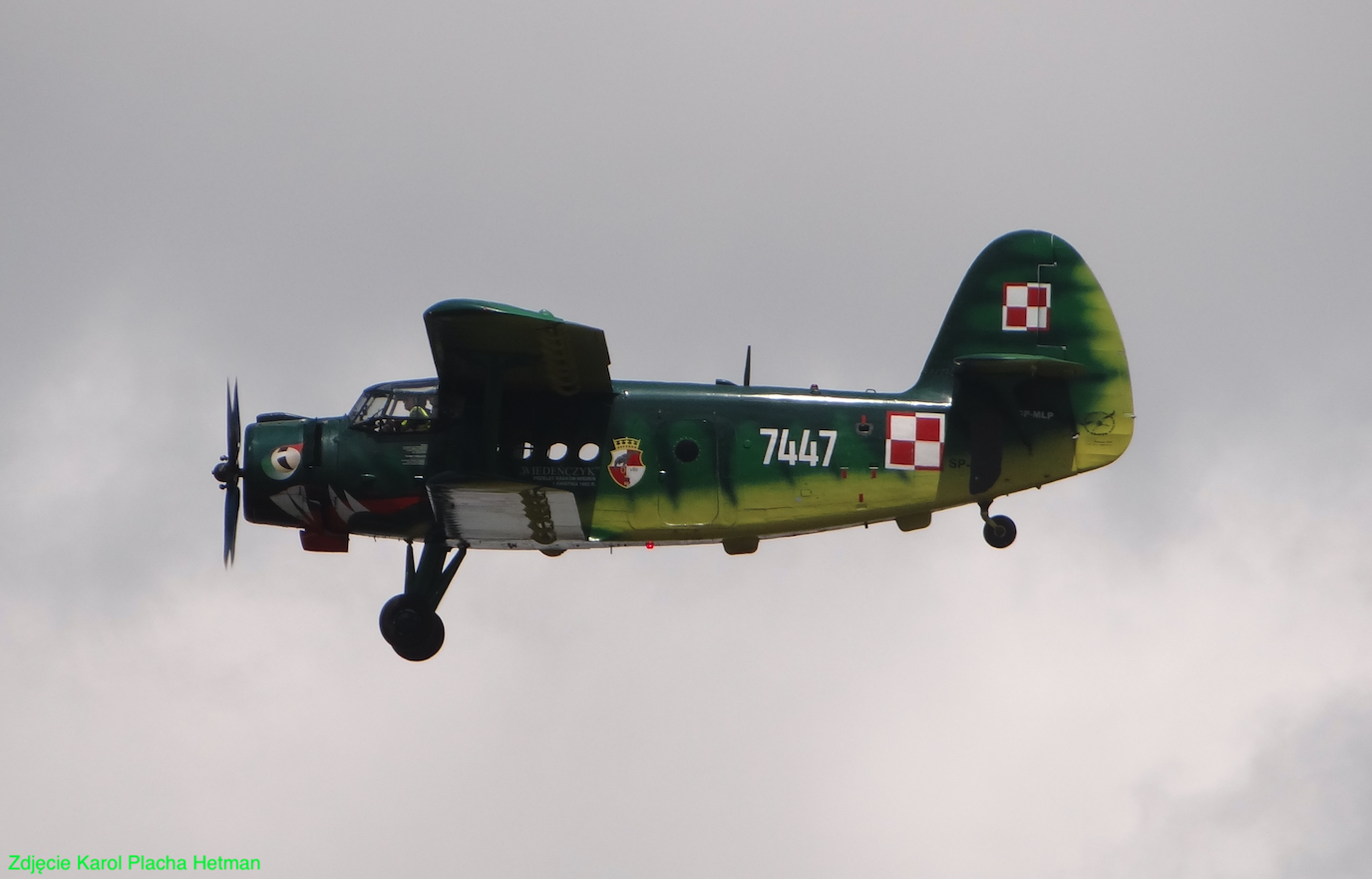 PZL An-2 Nb 7447, SP-MLP "Wiedeńczyk". 2023 rok. Zdjęcie Karol Placha Hetman