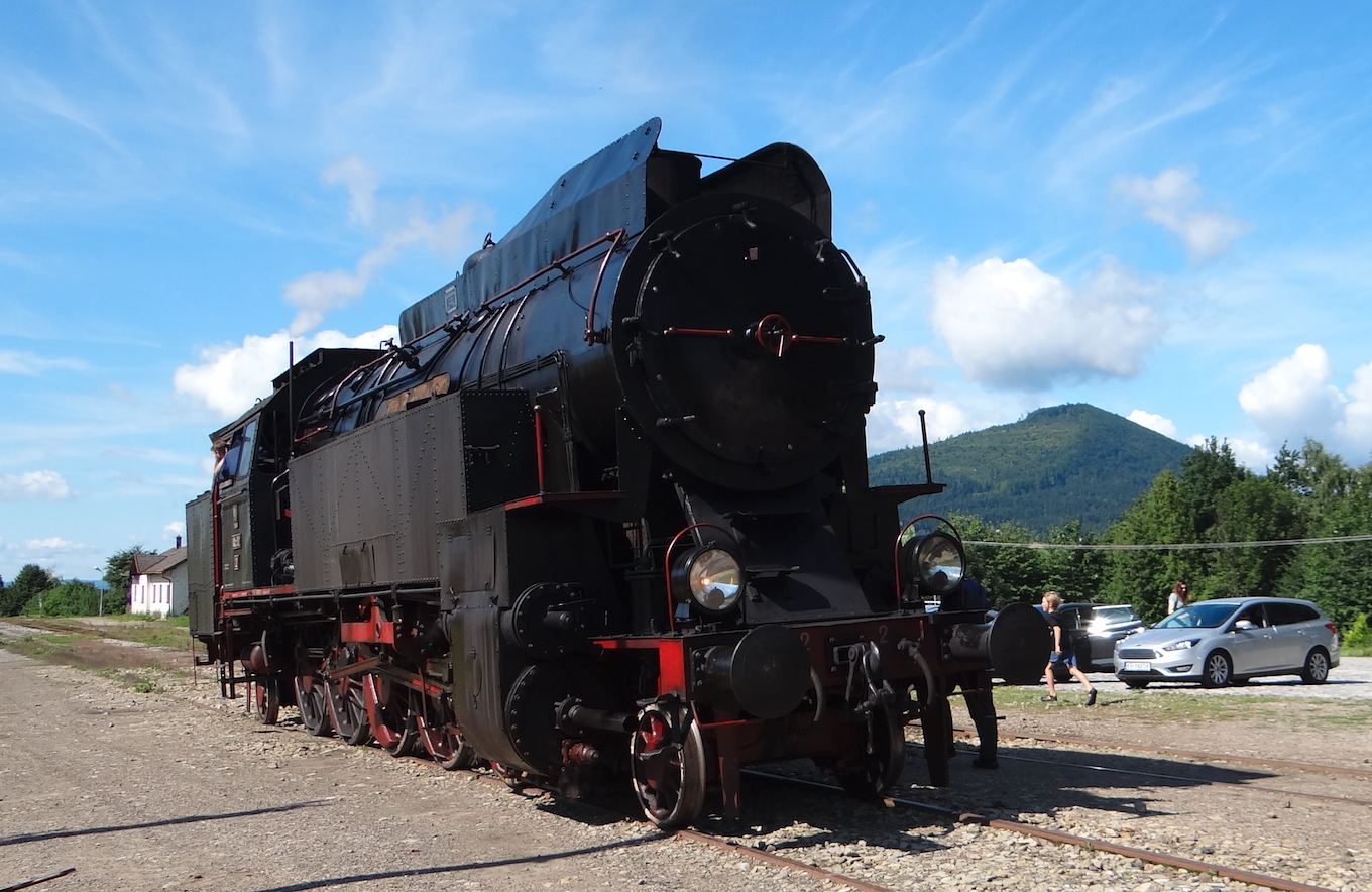 OKz32-2 steam locomotive. 2021. Photo by Karol Placha Hetman