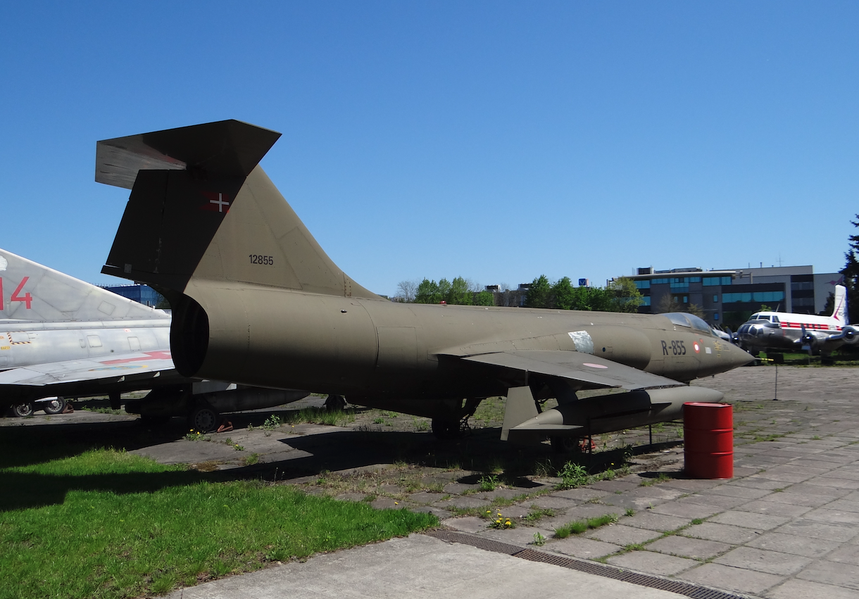 Danish CF-104 nb R-855. MLP Czyżyny 2021. Photo by Karol Placha Hetman