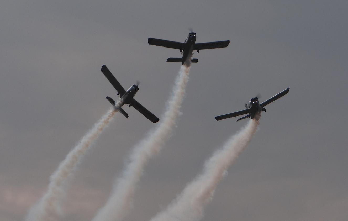 Cellfast Flying Team. Figura Jordan. Rzeszów 2019 rok. Zdjęcie Karol Placha Hetman