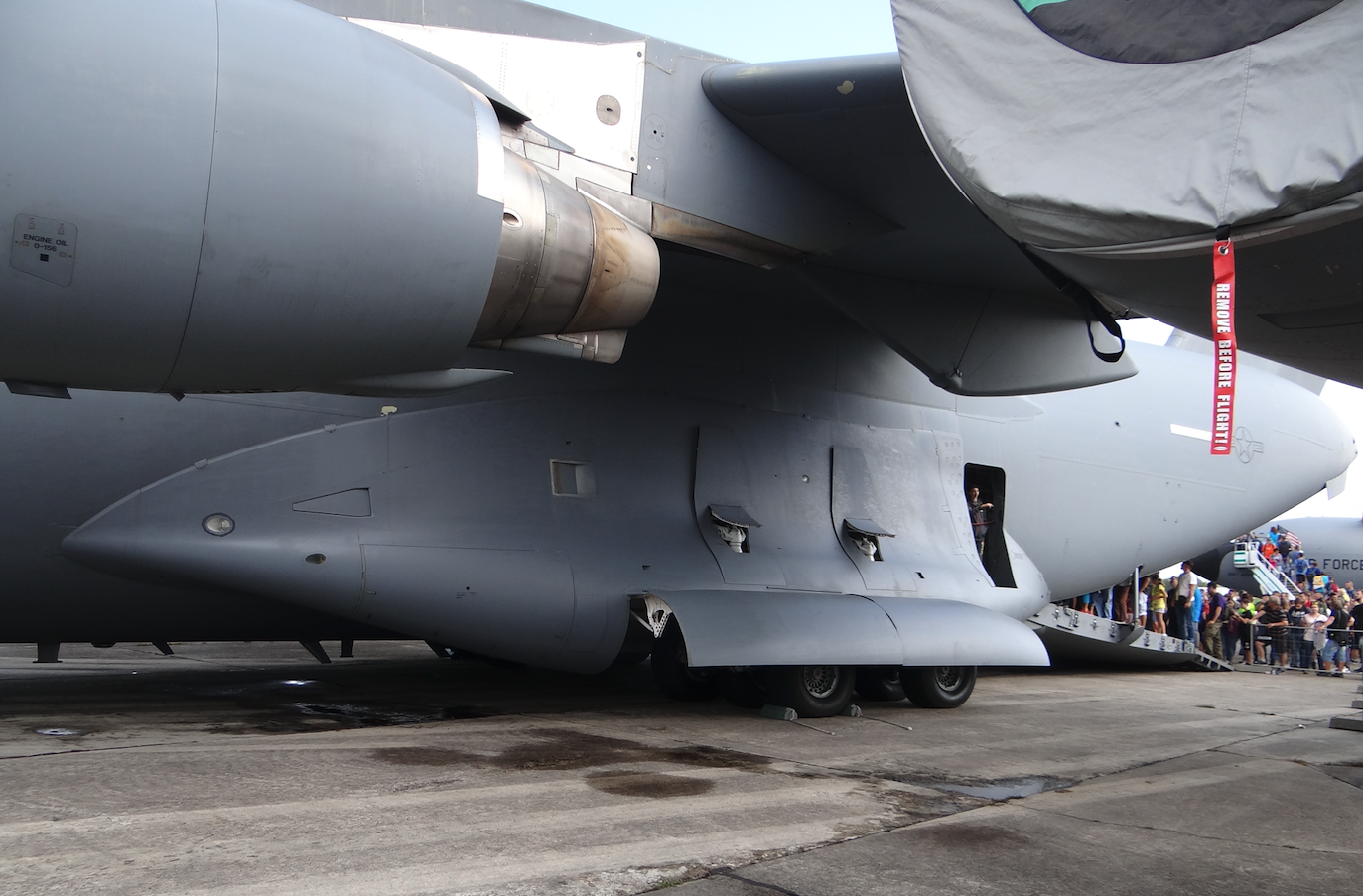 Boeing C-17 Globemaster III. 2018 rok. Zdjęcie Karol Placha Hetman