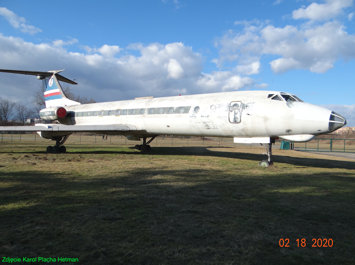 Tu-134 A SP-LHB. 2020 rok. Zdjęcie Karol Placha Hetman