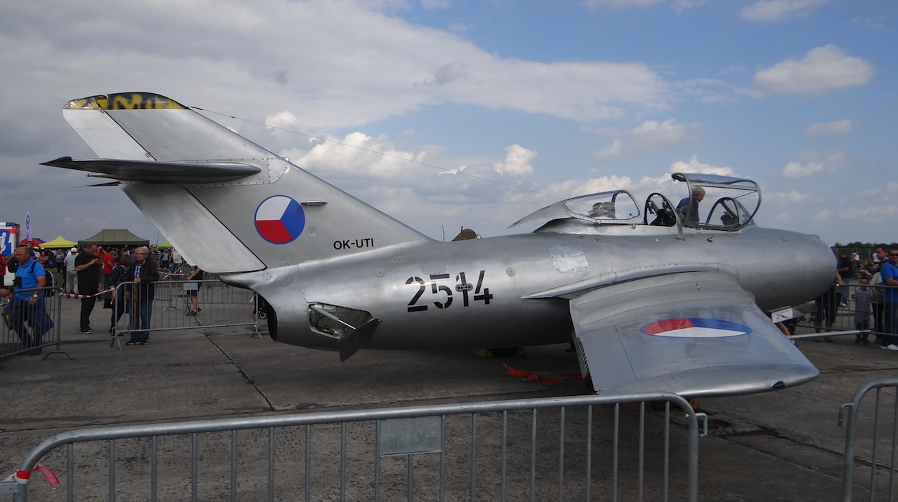 MiG-15 UTI nb 2514 OK-UTI, Czechy. 2018 rok. Zdjęcie Karol Placha Hetman