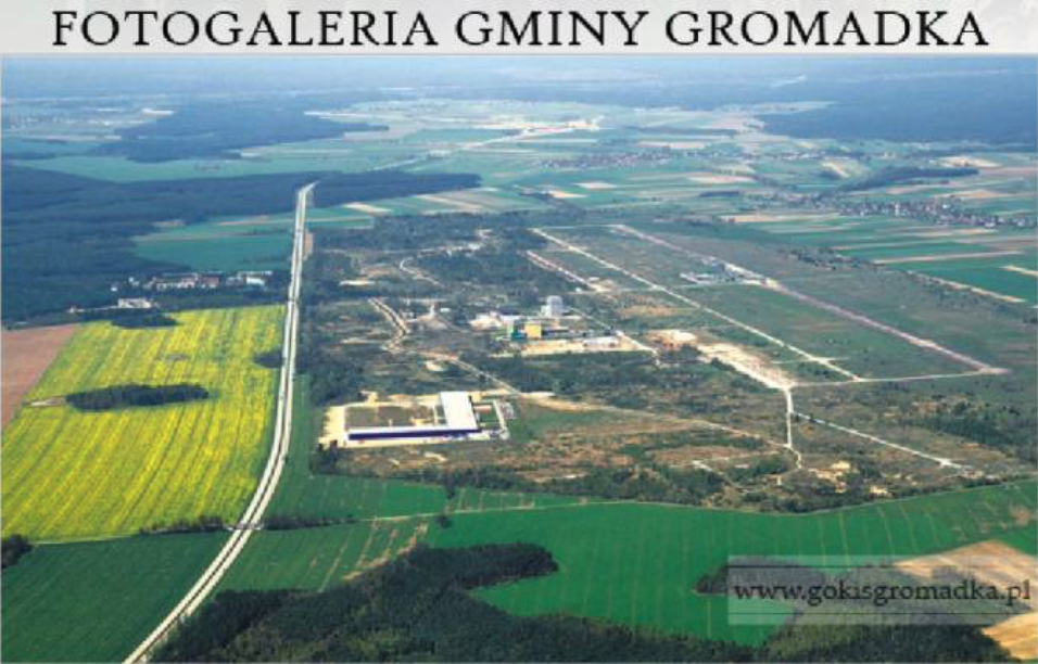 Krzywa airport. 2008 year. Photo of the Gromadka commune