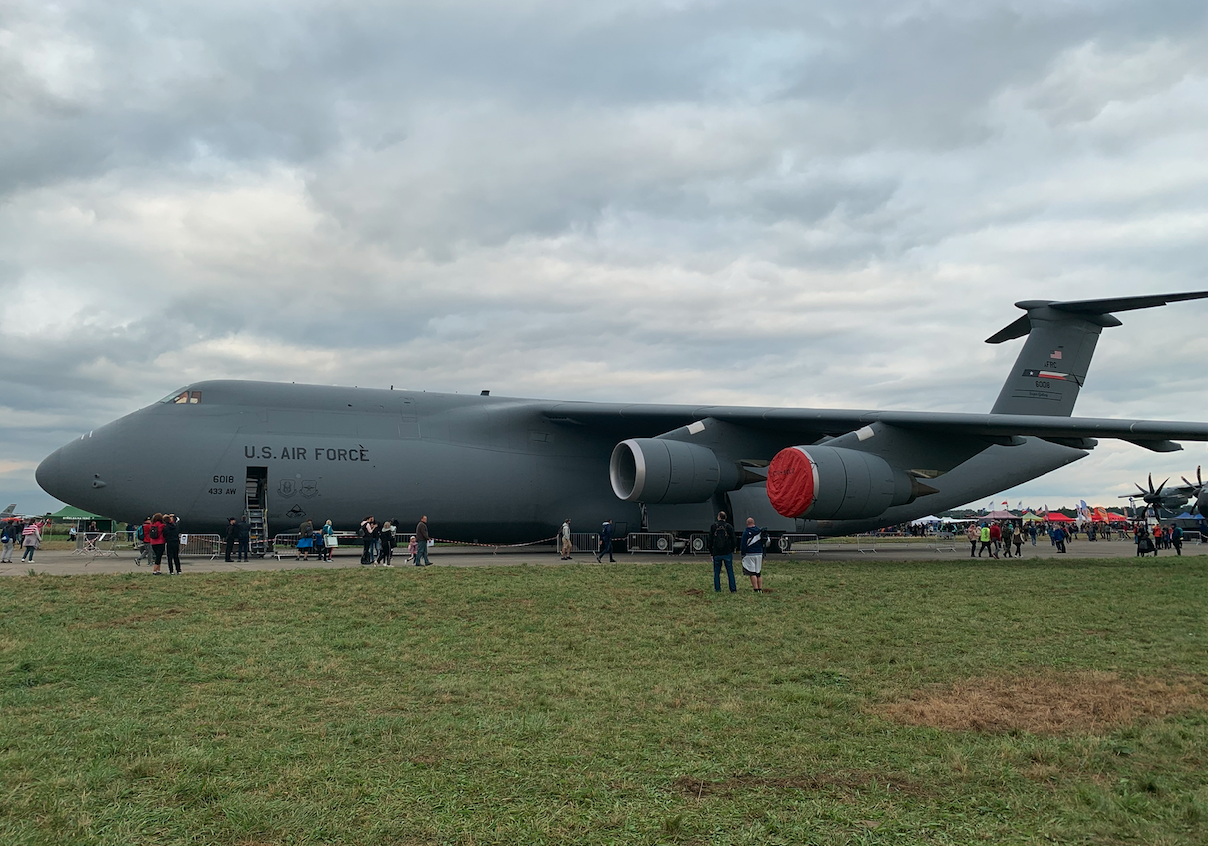 Lockheed C-5 M Galaxy. 2021 rok. Zdjęcie Karol Placha Hetman