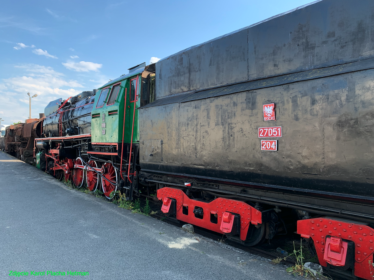 Ty51-223 tender 27D51-204. 2022 year. Photo by Karol Placha Hetman