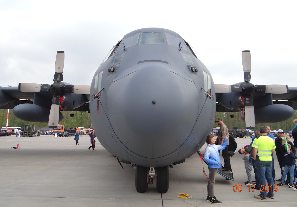 Lockheed C-130 E nb 1504. Powidz 2019 rok. Zdjęcie Karol Placha Hetman