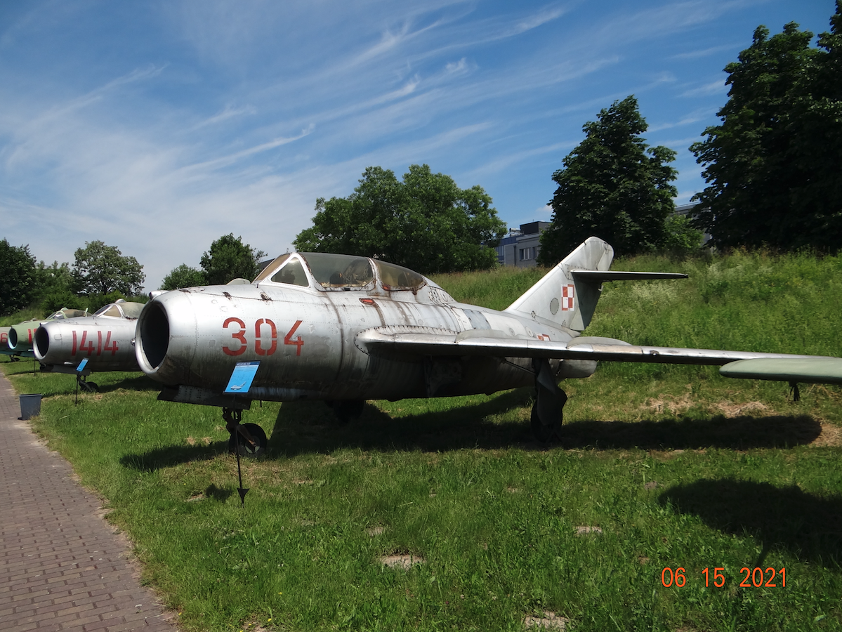 MiG-15 UTI nb 304. 2021 year. Photo by Karol Placha Hetman