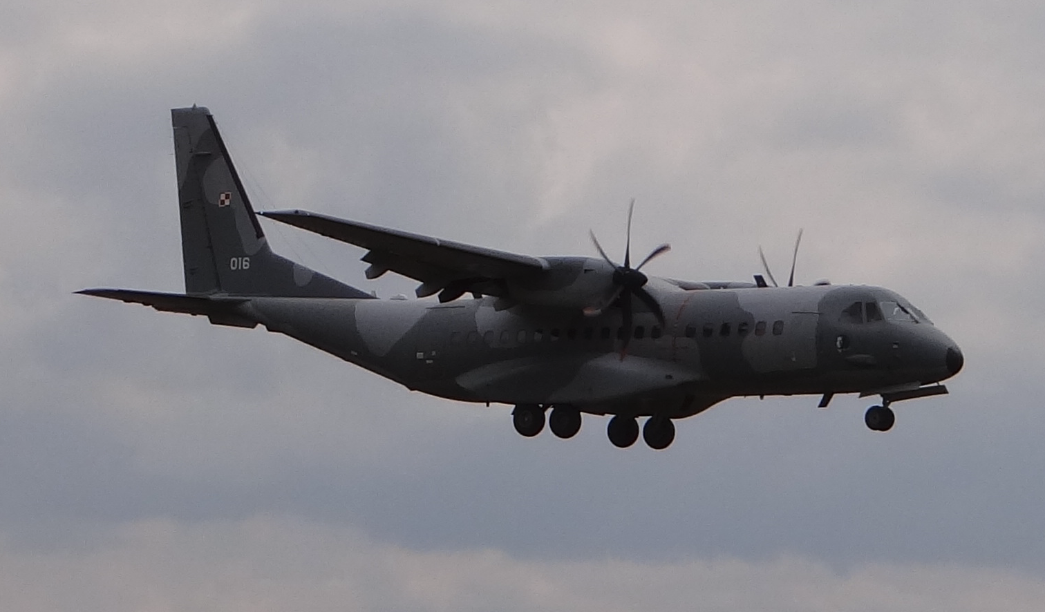 CASA C-295 M nb 016. Nowy Targ 2018 rok. Zdjęcie Karol Placha Hetman