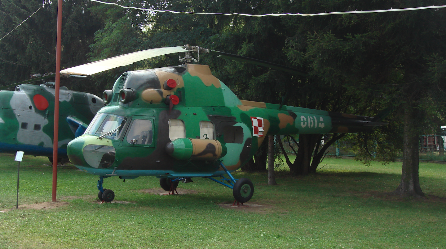 Military Mi-2 nb 0614. 2009 year. Photo by Karol Placha Hetman