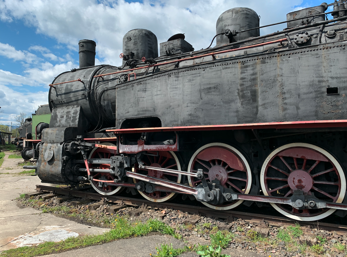 Steam locomotive TKw2-114. 2021. Photo by Karol Placha Hetman