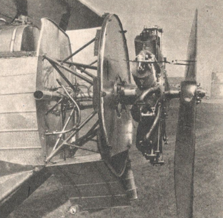 Bartel BM-4a z rotacyjnym silnikiem La Rhone. Zdjęcie LAC